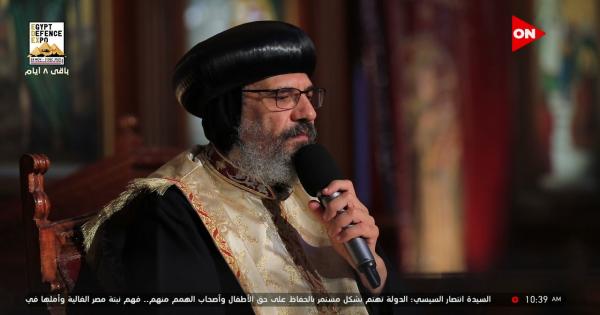 الأنبا أنجيلوس فى عيد سيامته الثامن : اطلب منكم أيها الأخوة ان تصلوا من اجلى الى الله