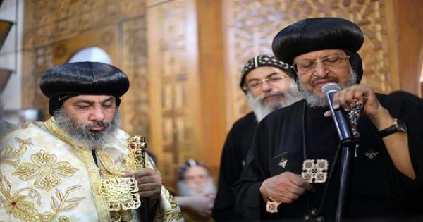 بحضور الانبا مرقس .. تجليس الأنبا نوفير على كرسي شبين القناطر