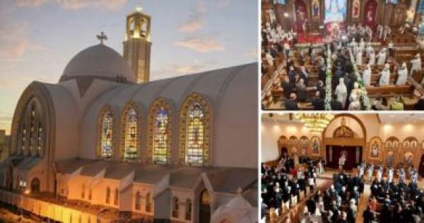 مطرانية أسوان للأقباط الأرثوذكس تودع كاهن كنيسة القديسة يوستينا بأمريكا