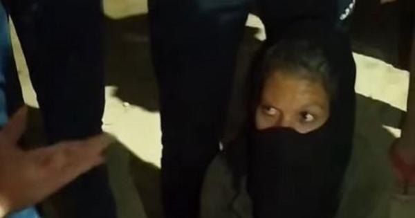 لحظة إنقاذ طفلة من الخطف في حدائق الأهرام.. والأهالى يمسكون السيدة الخاطفة - فيديو