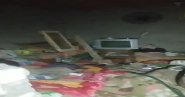 آثار انقلاب 12 عربة من قطار البضائع ووفاة سيدة داخل مسكنها بالبحيرة