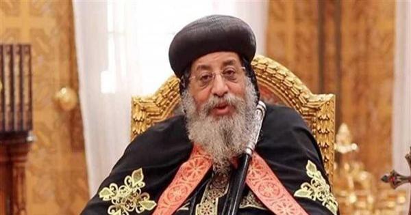 البابا تواضروس الثانى يستقبل أسقف الوادى الجديد