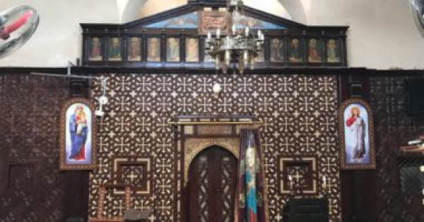 كنيسة الشهيدة رفقة وأولادها بسوباط فى الغربية إحدى أقدم الكنائس الأثرية فى مصر ...صور
