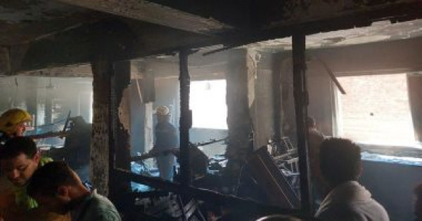 مطرانية الجيزة تنفى تفويض أشخاص لجمع تبرعات لضحايا حريق كنيسة أبو سيفين