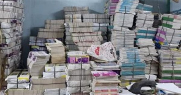 ضبط 6 آلاف كتاب بدون تصريح داخل مخزن بالقاهرة