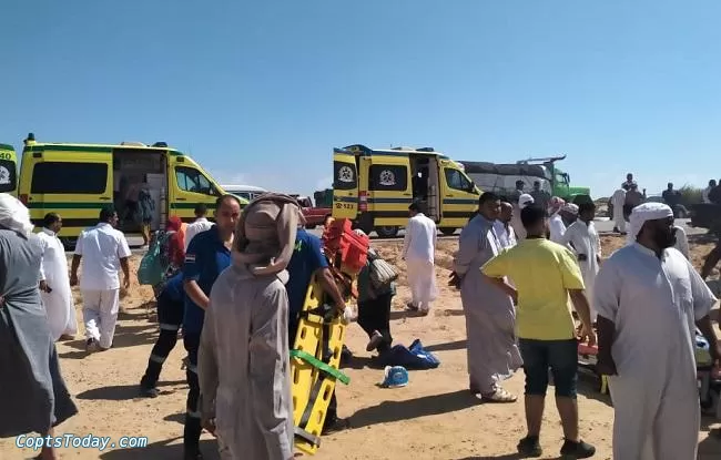جثتان و5 مصابين في حادث مروري أعلى الدائري
