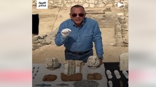 فيديو .. العثور على مقابر فرعونية عائلية من عصر الاسرة الـ 13 بجبانة الأقصر لاول مرة