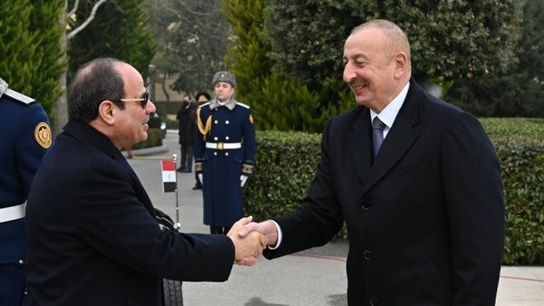 السيسي يعزي رئيس أذربيجان في ضحايا حادث طهران ويؤكد أهمية نبذ التطرف والإرهاب