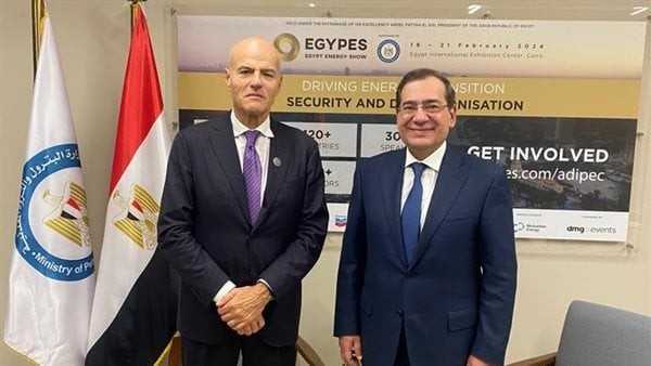 إينى الإيطالية تعتزم ضخ استثمارات جديدة فى مصر