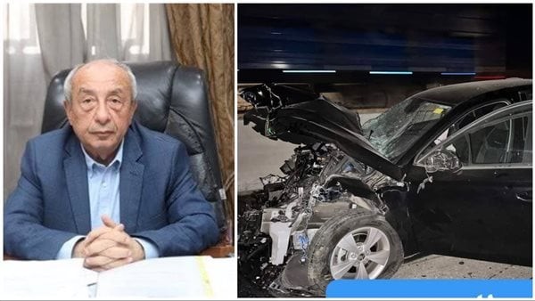 عائد من واجب عزاء| تفاصيل نجاة نقيب المهندسين من حادث مروع.. تصادم سيارات بطول 300 متر