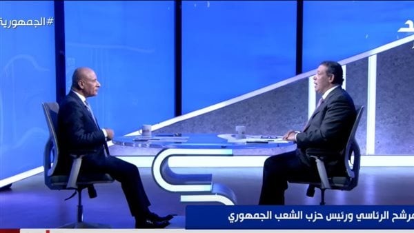 أحمد موسى لـ المرشح الرئاسي حازم عمر: هتتعامل إزاي مع جماعة الإخوان الإرهابية؟