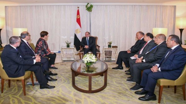 السيسي يؤكد حرص الحكومة المصرية على استمرار الشراكة مع صندوق النقد الدولي