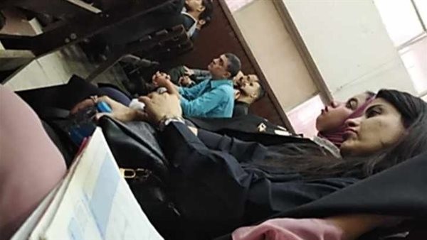 أول ظهور للمذيعة أميرة شنب أثناء نظر استئناف زوجها على حبسه (صور)
