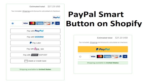 There is no need to use Stripe in your Shopify store; simply integrate new PayPal Smart Checkout Buttons