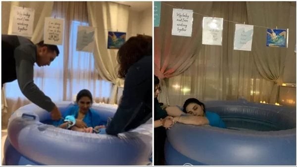 ما هي الولادة في الماء التي اتبعتها آيسل خالد وكم تكلفتها في مصر ؟