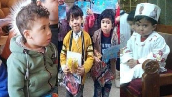 صلاة الجنازة بكنيسة القرية .. مصرع 7 أشخاص من أسرة واحدة في حادث سقوط سيارة في ترعة بني مزار بالمنيا