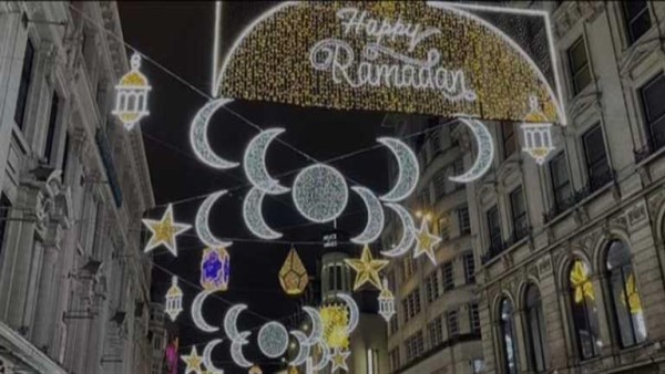 لأول مرة في تاريخها.. زينة رمضان في شوارع لندن (فيديو وصور)