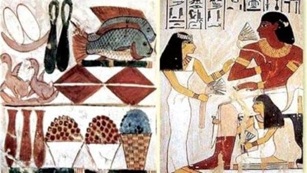 قائمة الأكلات الشهيرة للمصريين القدماء في شم النسيم وهذا سر رسمهم على البيض