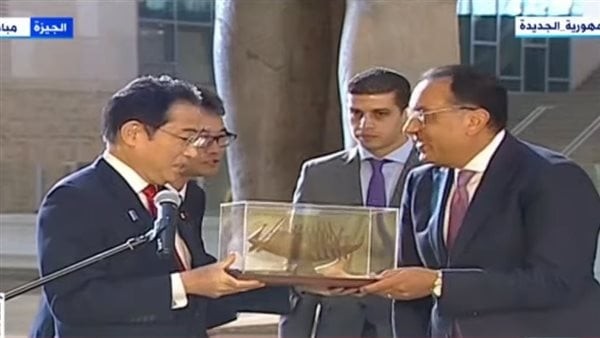 خلال مؤتمر صحفي مع مدبولي.. رئيس وزراء اليابان: أتطلع بفارغ الصبر لافتتاح المتحف المصري الكبير