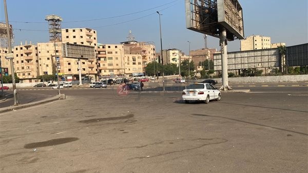 إعادة فتح محور 26 يوليو في الاتجاهين بعد إزالة كوبري المشاة لاستكمال أعمال المونوريل