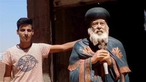 ميشيل حنا نحات تمثال البابا شنودة : لم أشتهي الشهرة يوما