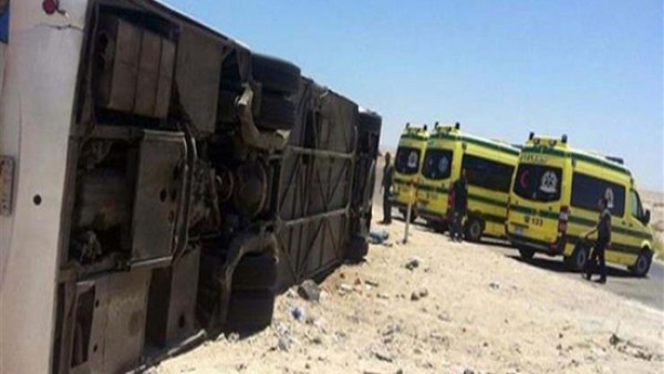 أتوبيس مطرانية 6 أكتوبر يتعرض لحادث سير نتج عنه وفاة اثنين وعدد من الإصابات - تفاصيل