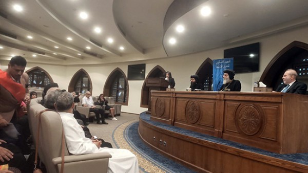 البابا تواضروس يترأس احتفال تخريج الدفعة السابعة لطلاب المعهد المسكوني للشرق الأوسط