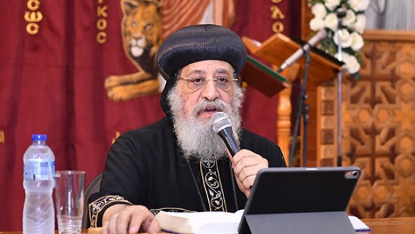 البابا تواضروس: الصليب في التاريخ علامة للعار ولإعدام أعتى المجرمين ولكن السيد المسيح حولها لمعنى آخر "غفران للإنسان"