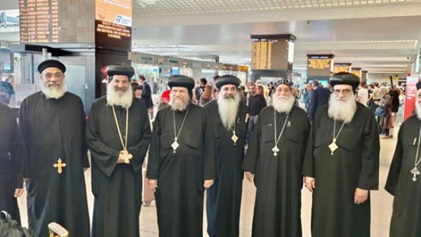 مطران واساقفة لوس انجلوس في زيارة لايبارشية روما