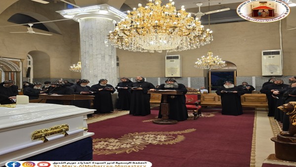 نياحة راهب فاضل من دير المحرق
