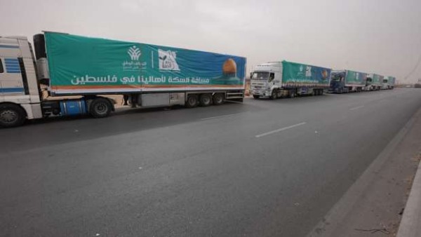 بـ200 شاحنة.. «مصر الخير» تشارك في أكبر قافلة للتحالف الوطني لدعم غزة