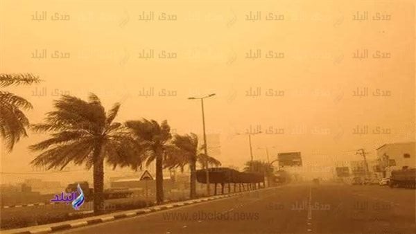 العواصف الترابية تصل القاهرة غدا والأرصاد تحذر المواطنين