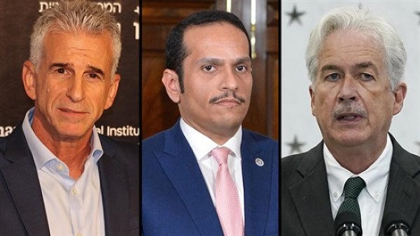 رئيس المخابرات الأمريكية و رئيس وزراء قطر ومدير الموساد يلتقون في القاهرة المسؤولين المصريين لبحث موقف التهدئة في غزة