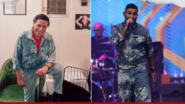 الزعيم عملها قبلك.. أحمد سعد ببدلة "حنفي الأبهة" وسعرها أكثر من "ربع مليون جنيه"
