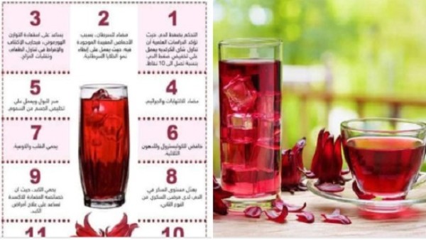 خدعوك فقالوا: الكركديه الساقع لخفض ضغط الدم.. و"الساخن" لارتفاعه