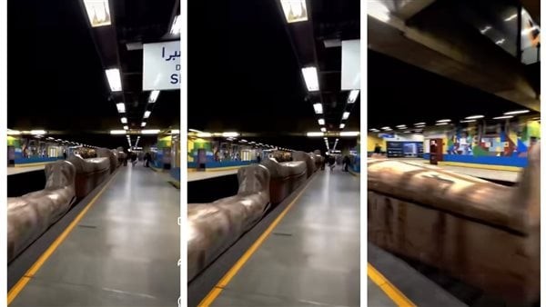 عاجل.. نقل مومياوات تحت الأرض عن طريق المترو.. أول تعليق من السياحة على الفيديو المذهل