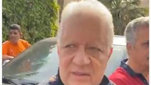 منع دخول مرتضى منصور لملعب مباراة المنصورة ومالية كفر الزيات في القسم الثاني