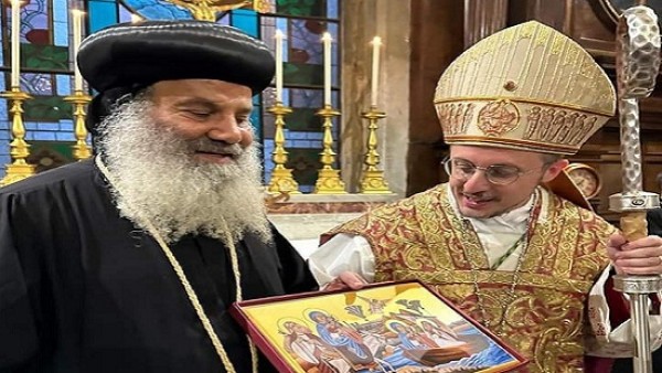 حفل تنصيب نائب رئيس مجلس وحدة الكنائس بالڤاتيكان بحضور الأنبا برنابا
