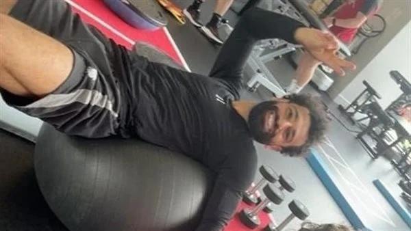أحدث ظهور لمحمد صلاح رفقة جونز من الجيم