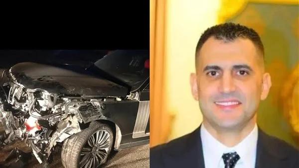 رجل الأعمال هشام ربيع يتعرض لحادث سير مروع