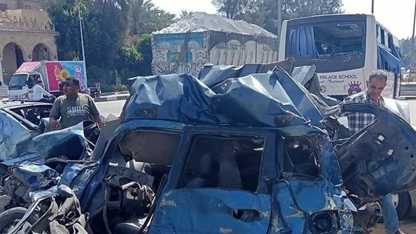 حادث الدائري اليوم.. القصة الكاملة لحادث تصادم 12 سيارة أمام نزلة الرماية