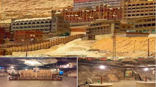 دير السيدة العذراء بجبل اسيوط الشهير ب "درنكة "