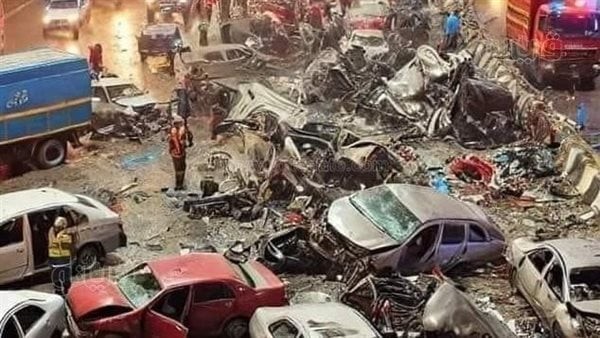 مصدر يكشف حقيقة الصورة المتداولة عن حادث الطريق الدائري