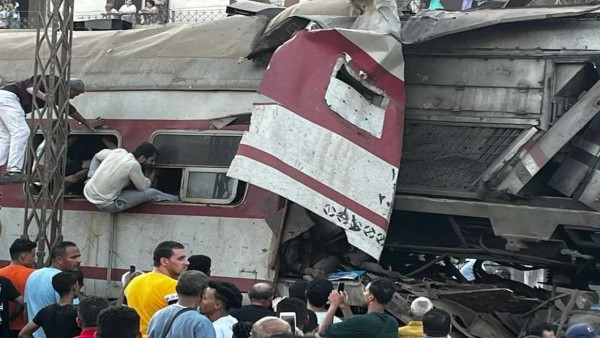 لايف مباشر.. شاهد فيديو حادث قطار الزقايق اليوم وآخر التطورات من موقع الحادث