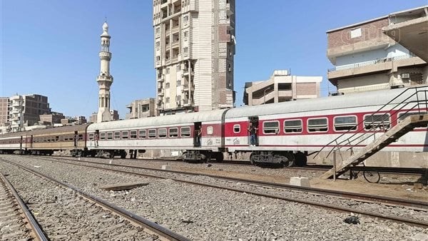 بدون ركاب، تسيير قطار الإسماعيلية المتسبب في حادث التصادم بالشرقية (فيديو وصور)