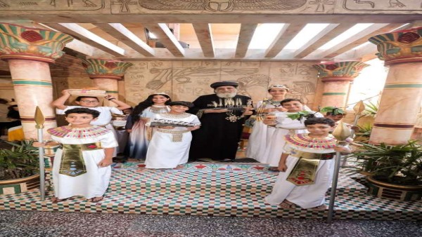 البابا تواضروس يشارك في احتفالية أسرة الراهب أندراوس الصموئيلي للمكفوفين