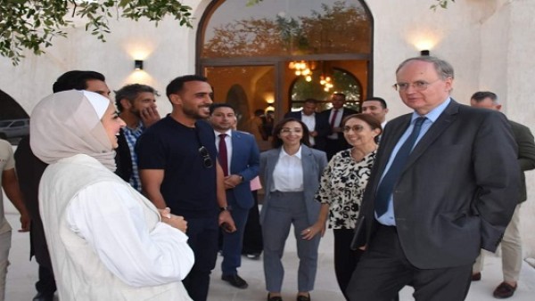 رئيس وفد الإتحاد الأوروبي ومحافظ البحيرة يزوران عدد من الأديرة والمعالم السياحية بوادي النطرون