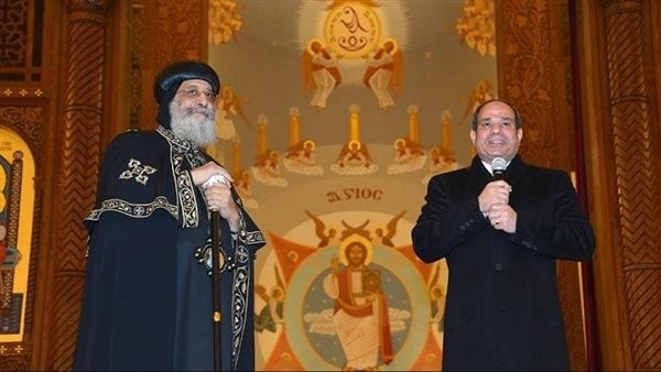 أقباط عن تقليد زيارة الرئيس السيسي للبابا كل عام: رسالة تضامن لحماية الأمن والسلام