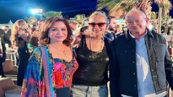 "حكمت" تشكر نجيب ساويرس على مهرجان الجونة السينمائي : رموز مصر الشرفاء المحبين لتراب بلدهم
