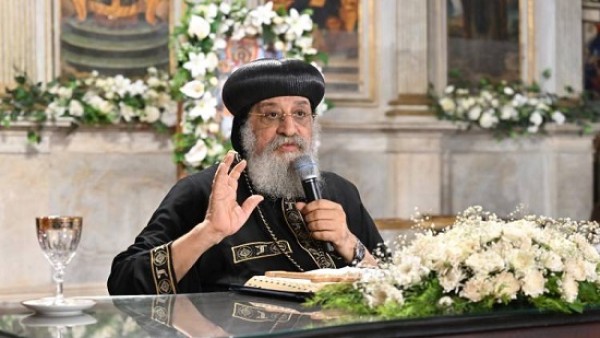 بث مباشر .. البابا تواضروس يترأس صلاة العشية بالعظة الأسبوعية من كنيسة العذراء والأنبا موسى الأسود - مدينة السلام -النهضة